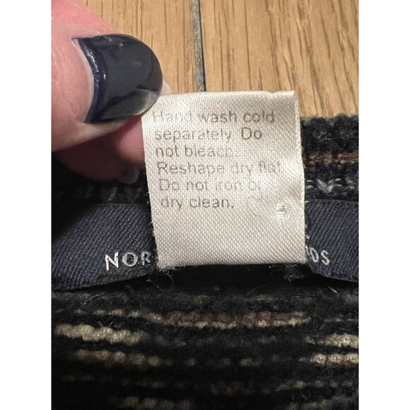 North Winds  Knitted Sweater Mens Size Large Geometric Grandpacore‎ Classic VTG - Picture 4 of 11